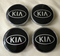 Discs inserts/caps set  - KIA, 4x60mm 