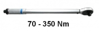 Dinamometriskā atslēga 1/2", 70-350Nm 