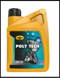 Синтетическое масло -  Kroon Oil Poly Tech 5W-40 , 1Л ― AUTOERA.LV