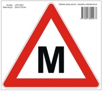 Sticker "M" (learning)