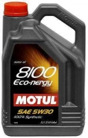 Синтетическое масло - Motul ECO-NERGY 8100 5w30, 5Л