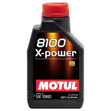 Synthetic engine oil - MOTUL 8100 X-POWER 10W60, 1L ― AUTOERA.LV