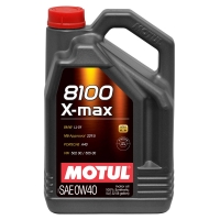 Синтетическое моторное масло - MOTUL 8100 X-max 0W40, 5Л 