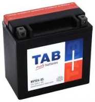 Moto batterie (dry, comes with acid) - TAB 12Ah, 12V