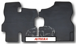 Rubber floor mats set  Ford Transit (1992-2000) ― AUTOERA.LV