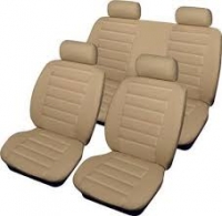 Seat covers set for Pokrowce B (Midi), textile, beige