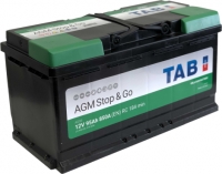 AGM Авто аккумулятор - TAB  (STOP & GO) 95Ah, 850A, 12В (-/+) 