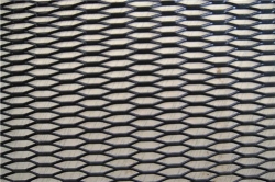 Алюминевая решётка, 100 x 25см  (13x8мм) ― AUTOERA.LV