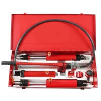 Hydraulic tie bar tool kit with hand pump, 6pcs.