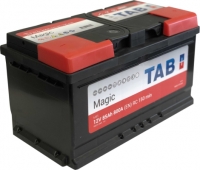 Car battery - TAB MAGIC 85Ah, 800A, 12V (-/+)