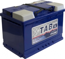 Car battery - TAB POLAR 75Ah, 720A, 12V ― AUTOERA.LV
