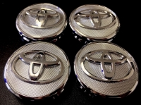 Discs inserts/caps set Toyota, 4x58mm