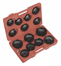 Oil Filter Cap Wrench Set 15pc ― AUTOERA.LV