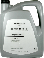 Синтетическое моторное масло - Volkswagen Long Life IV FE 5 0W20 (VW 508.00/509.00), 5Л ― AUTOERA.LV