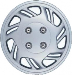 Chrome hubcap set - 14" ― AUTOERA.LV