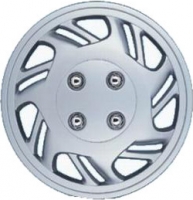 Chrome hubcap set - 14"