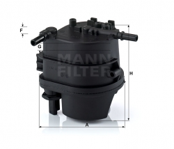 Fuel filter -  MANN ― AUTOERA.LV