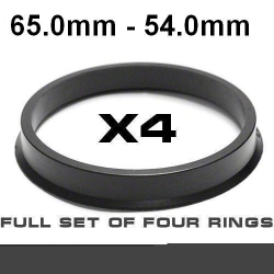 Spigot ring for alloy wheels 65.0mm ->54.0mm ― AUTOERA.LV