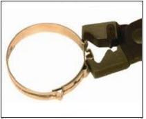 Cv joint boot clamps