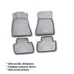 Rubber floor mats set for Infinity EX35 (2008-), with edges ― AUTOERA.LV