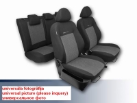 Комплект тканевых чехлов для RECARO сидений(Maxi), чёрный/серый