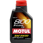 Синтетическое масло Motul 8100 X-clean 5W-30 - C3  1L ― AUTOERA.LV