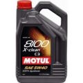 Synthetic engine oil  - Motul 8100 X-Clean C3 5w40, 5L