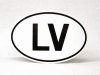 Uzlīme - LV (115mm x75mm) (1) ― AUTOERA.LV