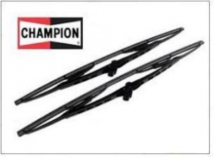 Wiper blade without spoiler