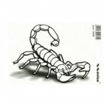 Наклейка "Scorpion" ― AUTOERA.LV