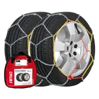 Auto riteņu ķēdes - AMIO KNS120 (2gb.) , biezums 9mm
