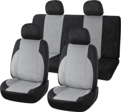Universal Seat cover set, black/grey ― AUTOERA.LV