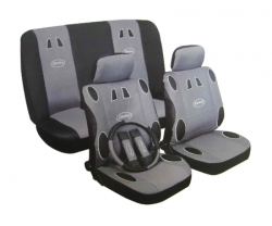  Seat cover set - Sport, grey/black ― AUTOERA.LV