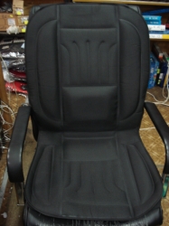 Luxury car seat cushion set, black ― AUTOERA.LV
