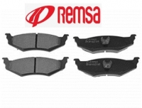 Rear brake pads - REMSA