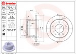 Bremžu diski BREMBO ― AUTOERA.LV