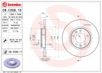 Bremžu diski BREMBO ― AUTOERA.LV