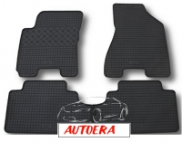 Rubber floor mats set Hyundai Tuscon (2004-2010)