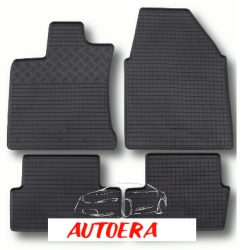Rubber floor mats set Nissan Qashqai (2007-2013) ― AUTOERA.LV