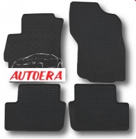 Rubber floor mats set Mitsubishi Lancer (2008-2014) 