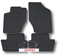 Rubber floor mats set Citroen C4 (2004-2017) /Peugeot 307 (2001-2008); 308 (2007-2014) ― AUTOERA.LV