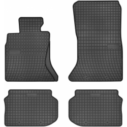 Rubber floor mats set  for BMW 5-serie F10 & F11 (2010-2013) ― AUTOERA.LV
