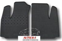 Rubber floor mats set Fiat Doblo (2001-2010)