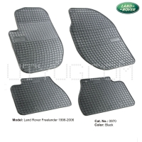 Rubber floor mats set for Land Rover Freelander (1996-2006)