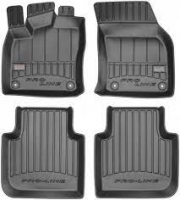 3D rubber floor mats set for Seat Tarraco (2018-2025) / Skoda Kodiaq (2016-2023)
