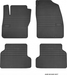 Rubber floor mats set for Audi Q5 (2016-2023) ― AUTOERA.LV