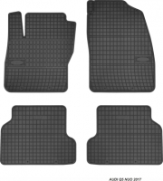 Rubber floor mats set for Audi Q5 (2016-2023)