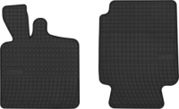 Rubber floor mats set for Smart ForTwo (1997-2007)