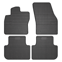 Rubber floor mats set for VW Tiguan (2016-2023), black 
