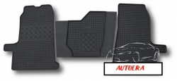Rubber floor mats set Ford Transit (2000-2014) ― AUTOERA.LV